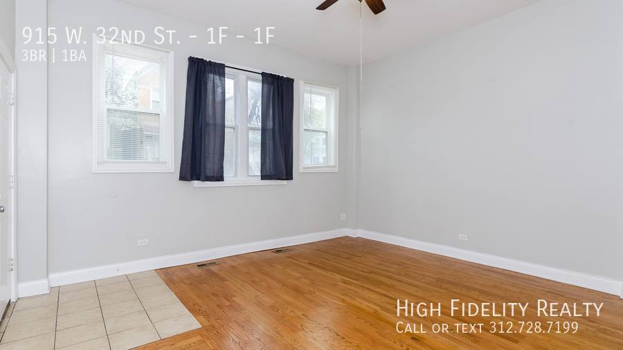 Apartment for rent at 915 W 32nd St #1F, Chicago, IL 60608