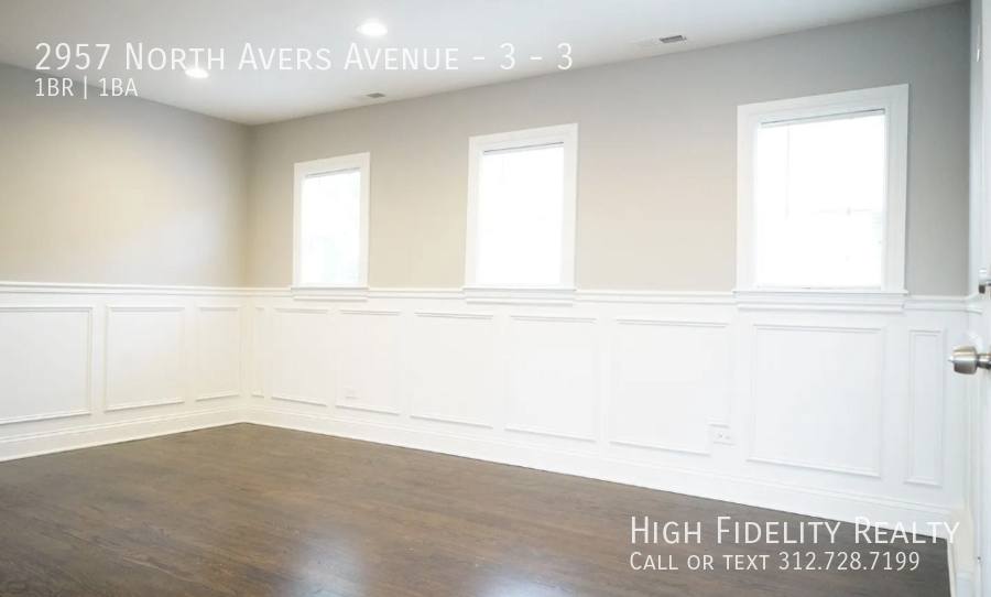 Apartment for rent at 2957 N Avers Ave #3, Chicago, IL 60618