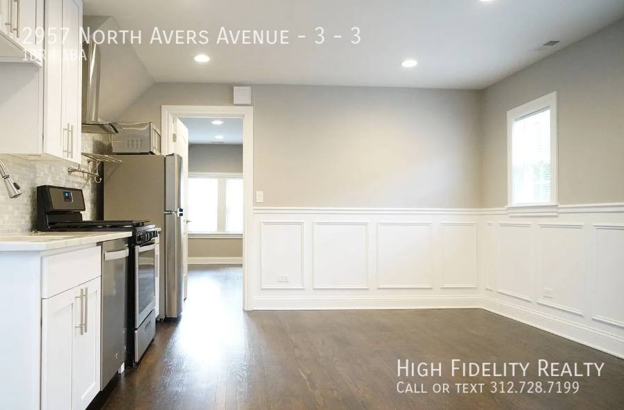 Apartment for rent at 2957 N Avers Ave #3, Chicago, IL 60618
