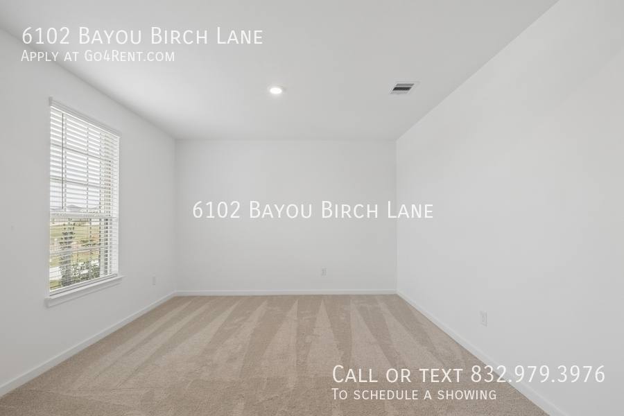 House for rent at 6102 Bayou Birch Lane, Baytown, TX 77521