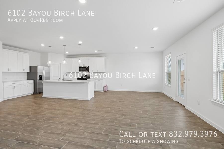 House for rent at 6102 Bayou Birch Lane, Baytown, TX 77521