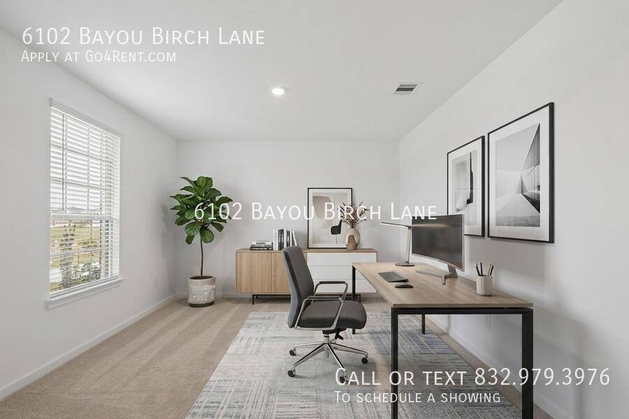 House for rent at 6102 Bayou Birch Lane, Baytown, TX 77521