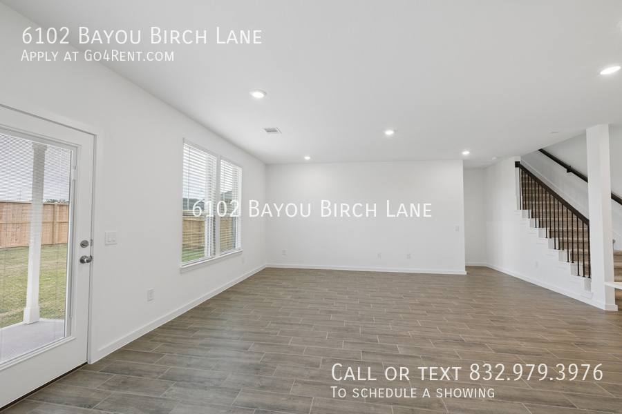 House for rent at 6102 Bayou Birch Lane, Baytown, TX 77521