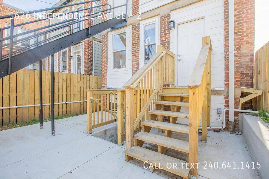 Apartment for rent at 1626 Independence Ave SE #2, Washington, DC 20003
