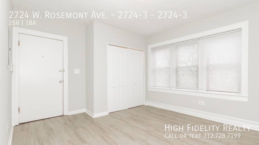 Apartment for rent at 2724 W Rosemont Ave #3, Chicago, IL 60659