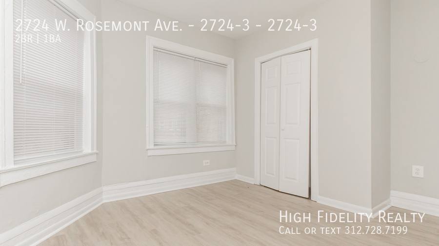 Apartment for rent at 2724 W Rosemont Ave #3, Chicago, IL 60659