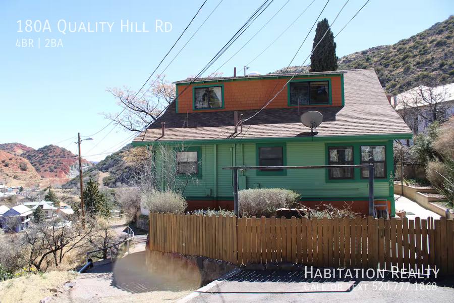 House for rent at 180A Quality Hill Rd, Bisbee, AZ 85603