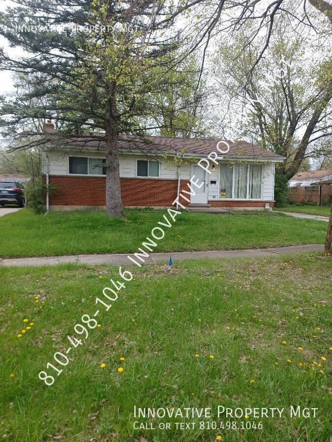 House for rent at 5905 Griggs Dr, Flint, MI 48504