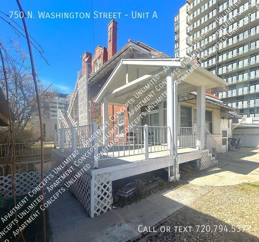 Apartment for rent at 750 N Washington St #A, Denver, CO 80203