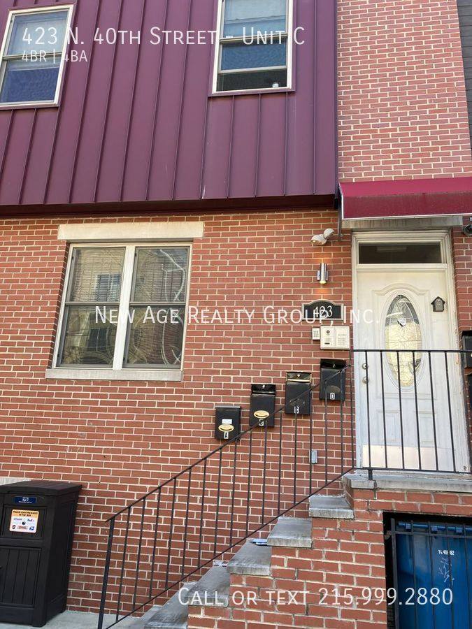 Apartment for rent at 423 N 40th St #C, Philadelphia, PA 19104