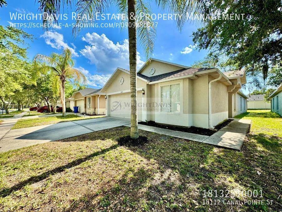 House for rent at 18112 Canal Pointe St, Tampa, FL 33647