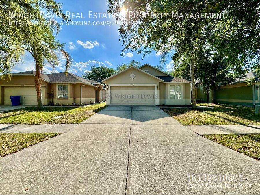 House for rent at 18112 Canal Pointe St, Tampa, FL 33647