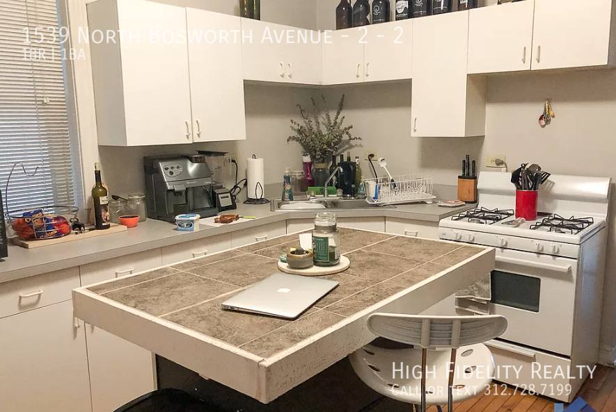 Apartment for rent at 1539 N Bosworth Ave #2, Chicago, IL 60642