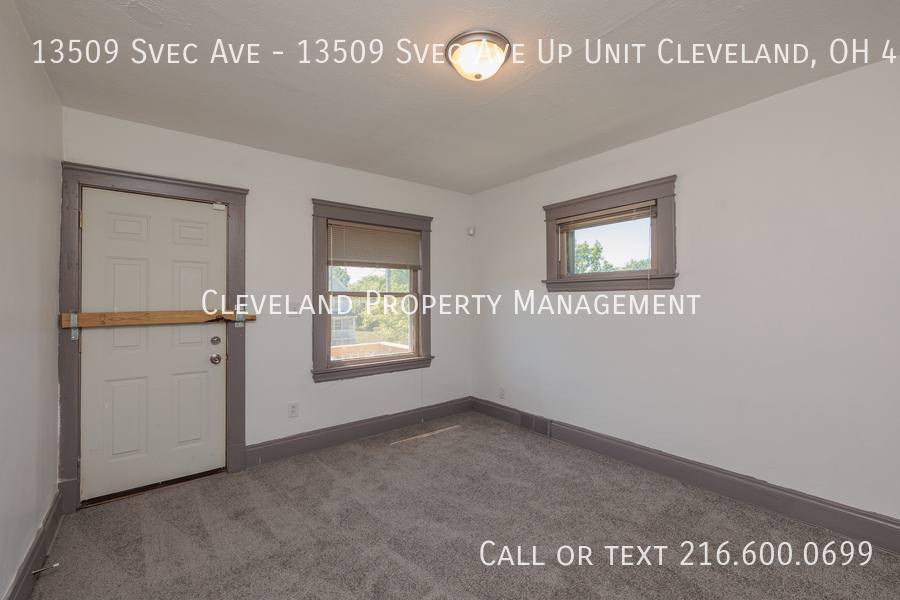 Apartment for rent at 13509 Svec Ave Up Union, Cleveland, OH 44120