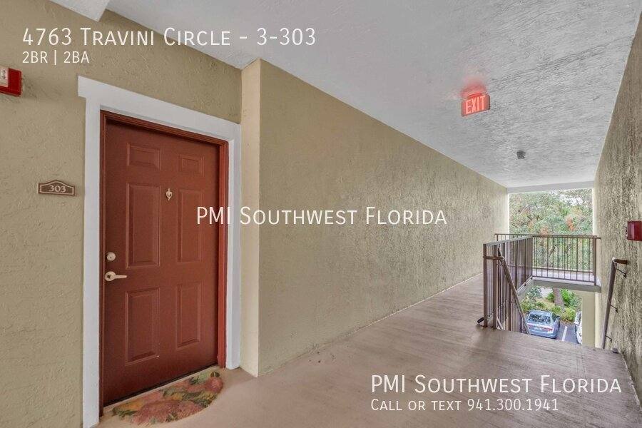 Condo for rent at 4763 Travini Circle #3-303, Sarasota, FL 34235