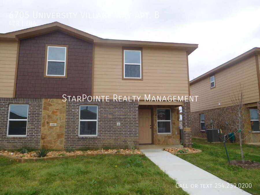 Apartment for rent at 6705 University Village Way #B, Killeen, TX 76549