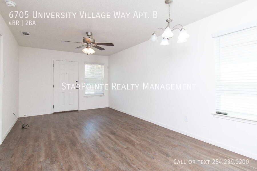 Apartment for rent at 6705 University Village Way #B, Killeen, TX 76549