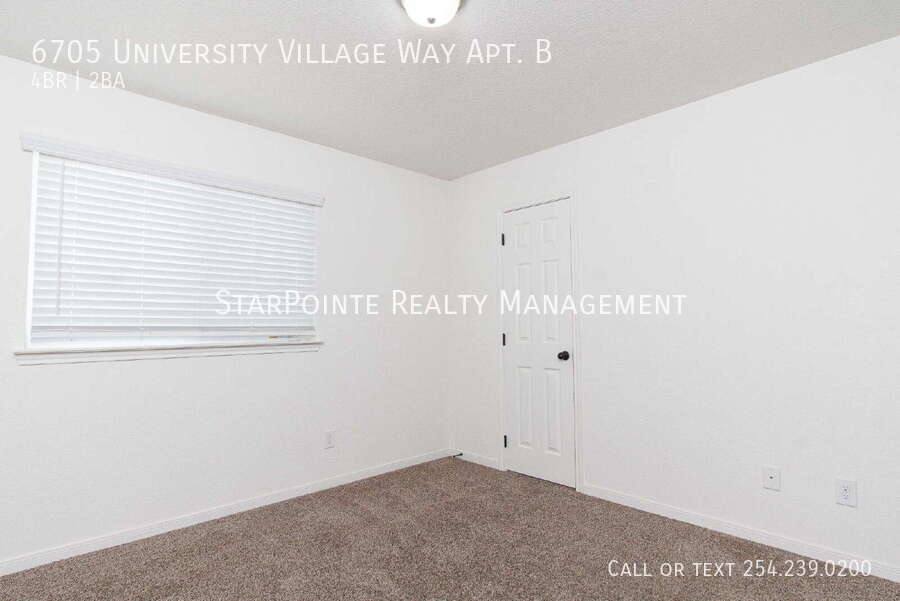 Apartment for rent at 6705 University Village Way #B, Killeen, TX 76549