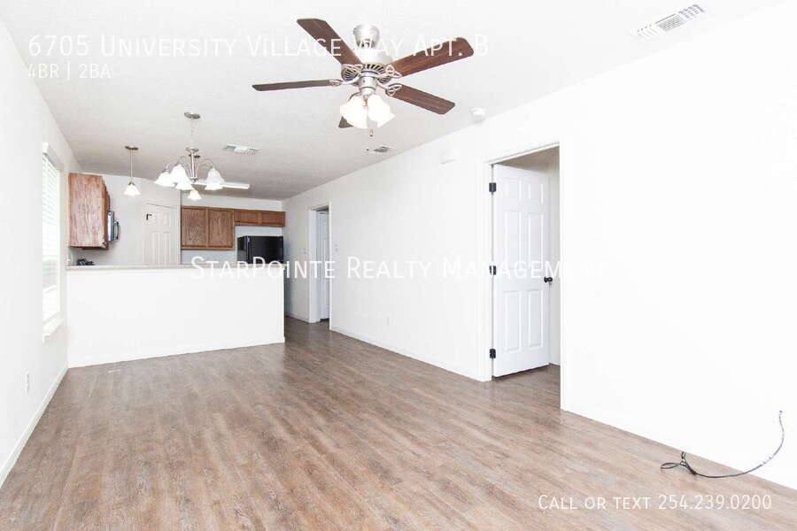 Apartment for rent at 6705 University Village Way #B, Killeen, TX 76549