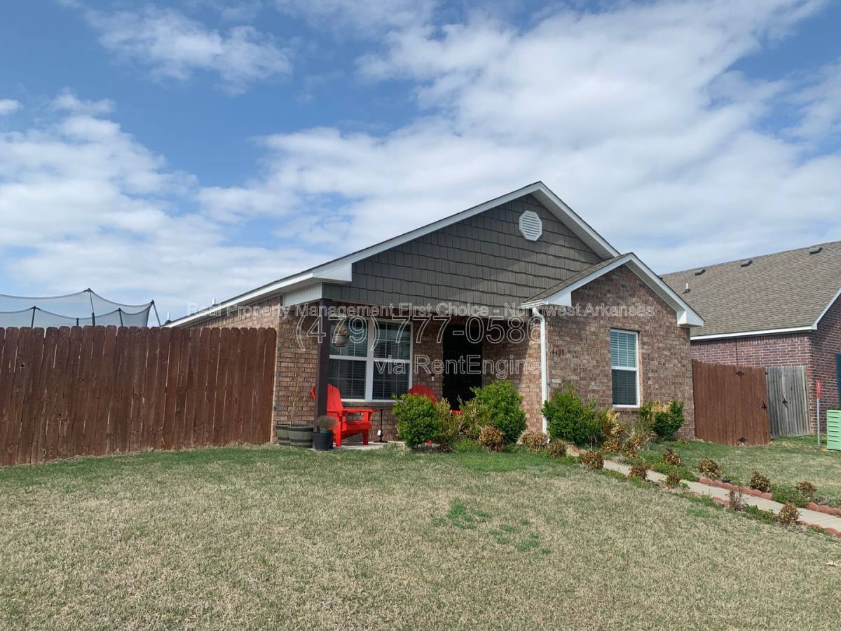 House for rent at 4408 SW Gallatine Ave, Bentonville, AR 72713