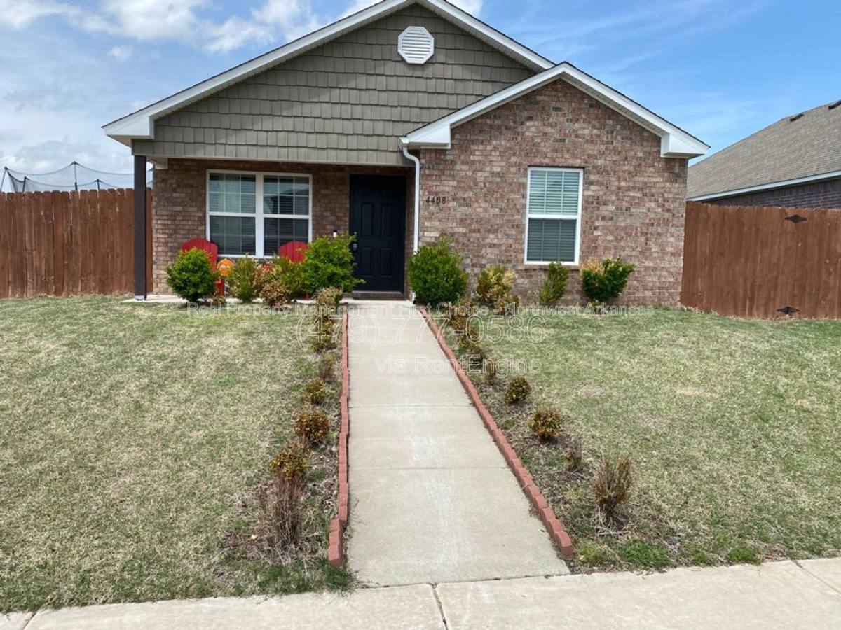 House for rent at 4408 SW Gallatine Ave, Bentonville, AR 72713