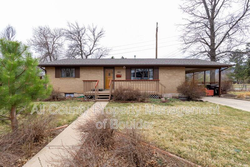 House for rent at 1980 Floral Dr, Boulder, CO 80304
