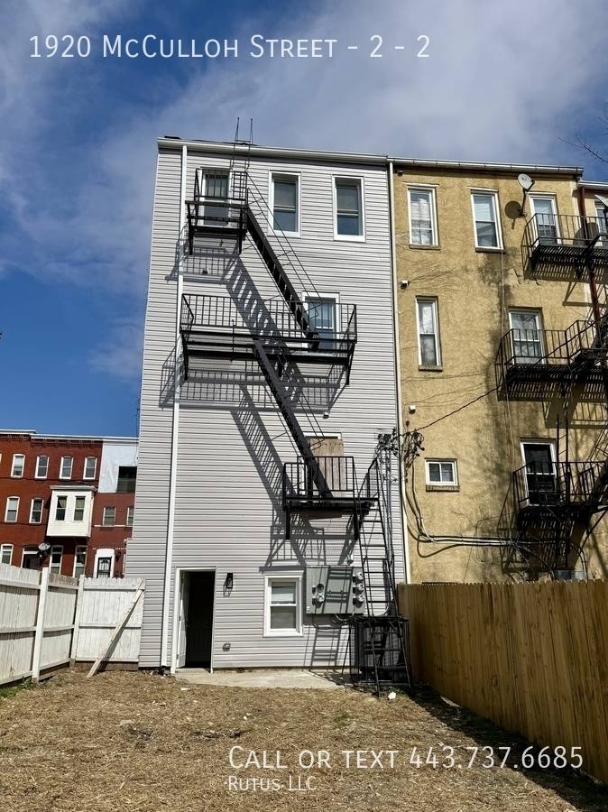 Apartment for rent at 1920 McCulloh St #2, Baltimore, MD 21217