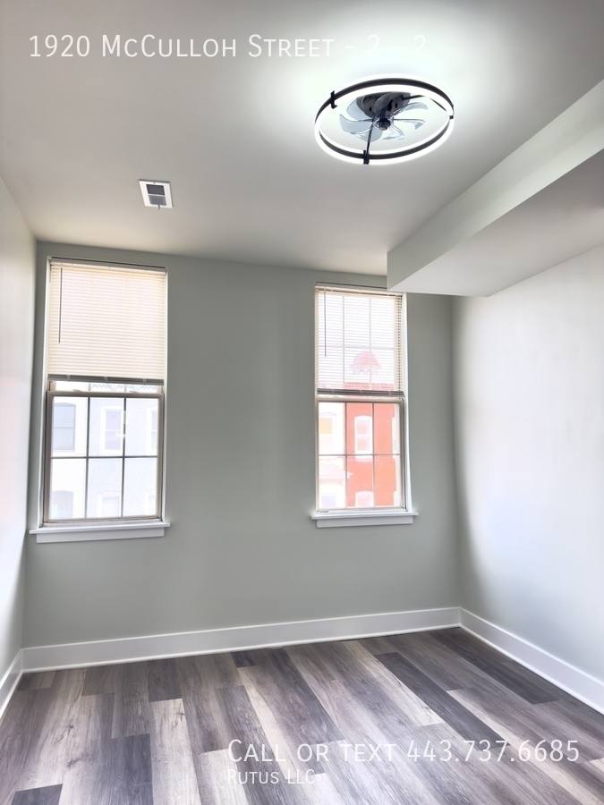 Apartment for rent at 1920 McCulloh St #2, Baltimore, MD 21217