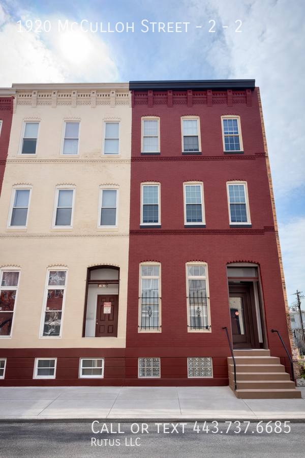 Apartment for rent at 1920 McCulloh St #2, Baltimore, MD 21217