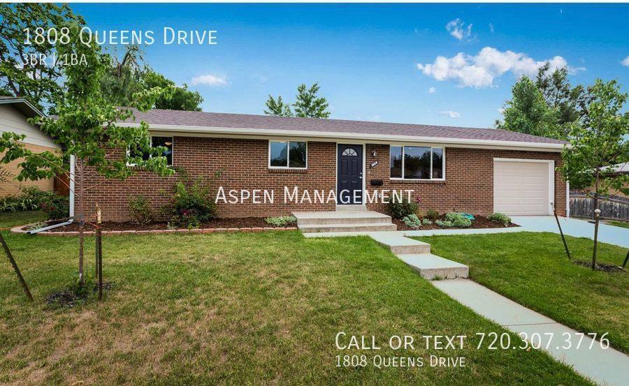 House for rent at 1808 Queens Dr, Longmont, CO 80501