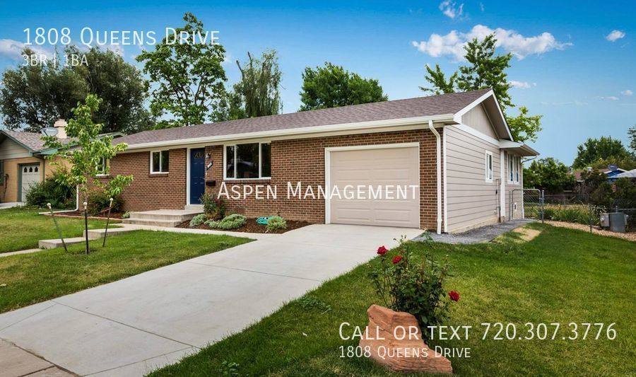 House for rent at 1808 Queens Dr, Longmont, CO 80501