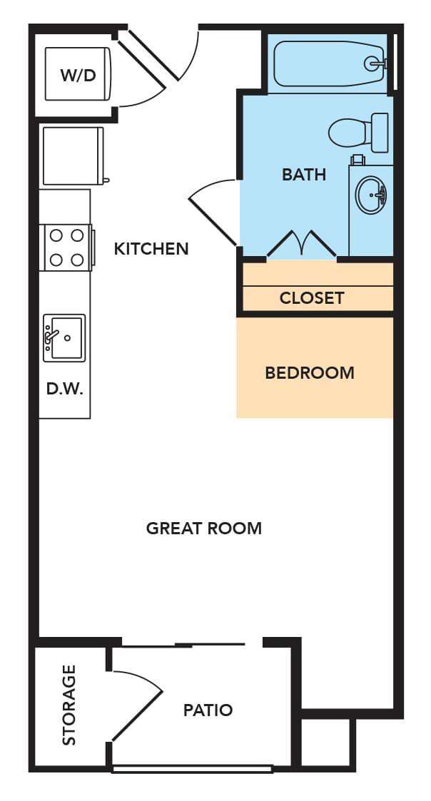 Apartment for rent at 5401 Jain Lane #A8-87, Austin, TX 78721