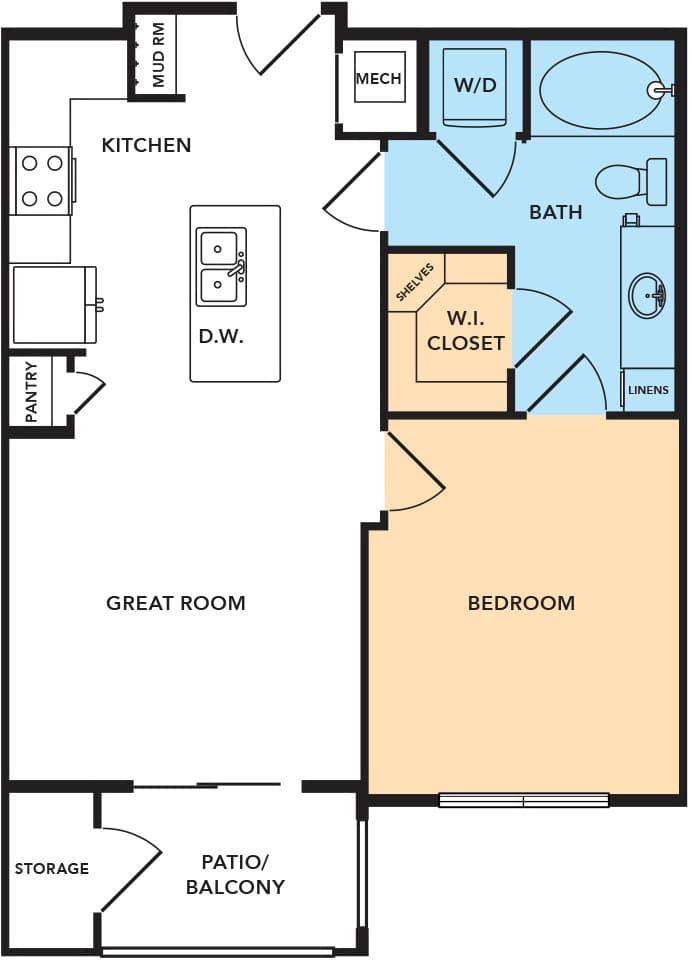 Apartment for rent at 5401 Jain Lane #A8-87, Austin, TX 78721