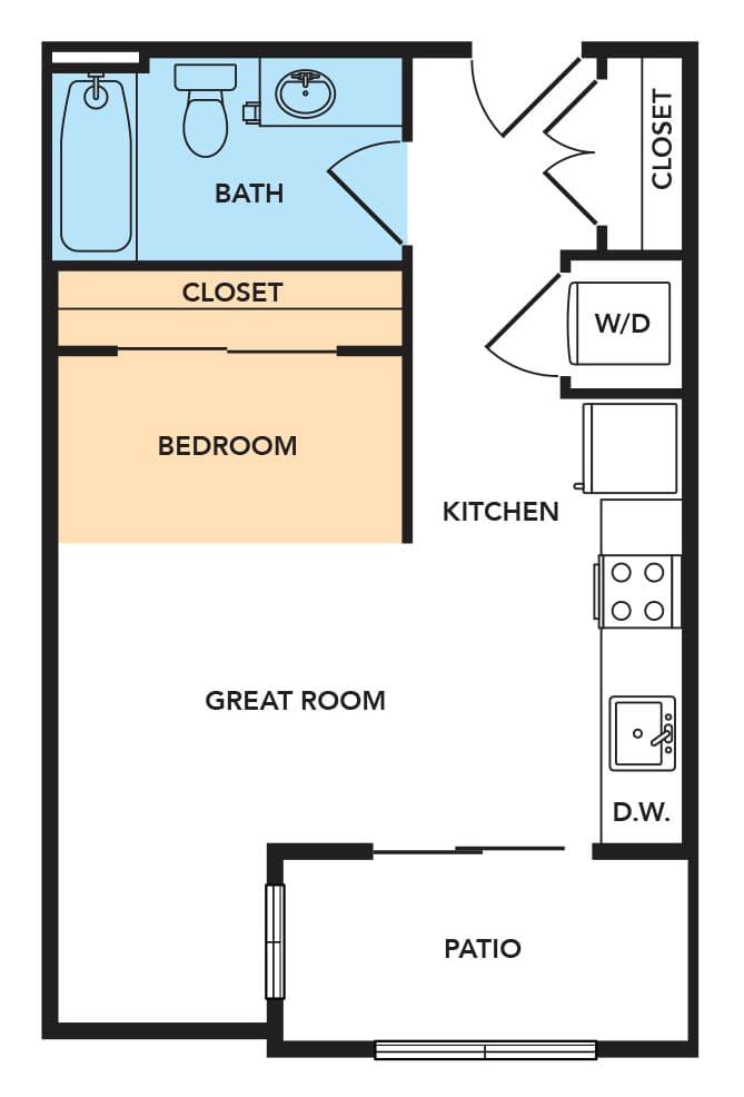 Apartment for rent at 5401 Jain Lane #A8-87, Austin, TX 78721