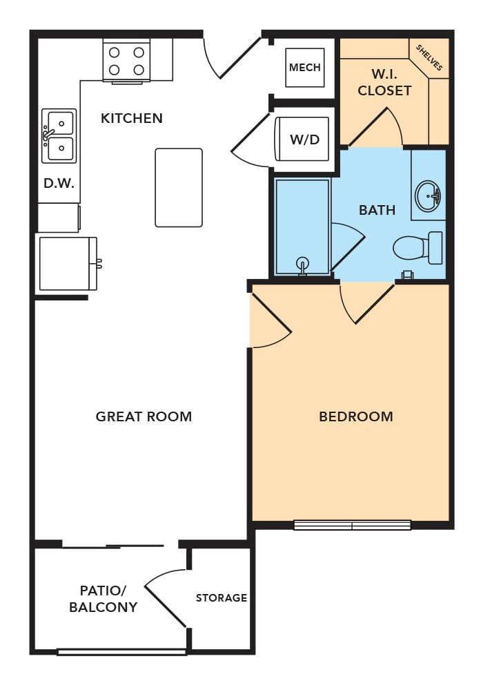 Apartment for rent at 5401 Jain Lane #A8-87, Austin, TX 78721