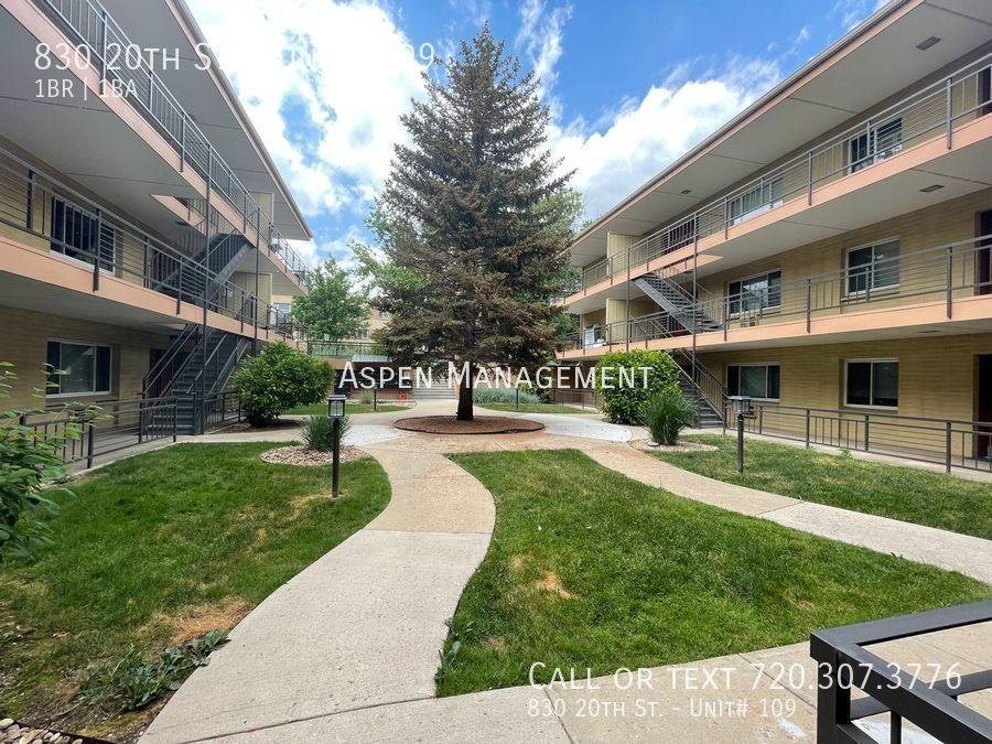 Apartment for rent at 830 20th St #109, Boulder, CO 80302
