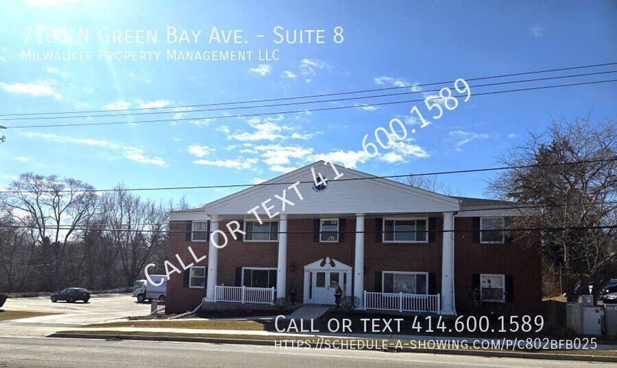 Apartment for rent at 7101 N Green Bay Ave #8, Milwaukee, WI 53209