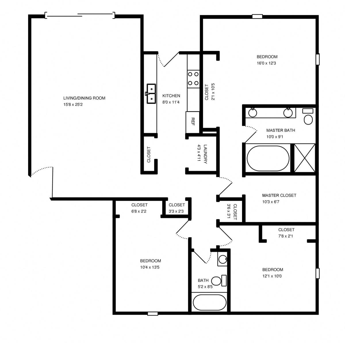 Apartment for rent at 2357 W School St #4W, Chicago, IL 60618