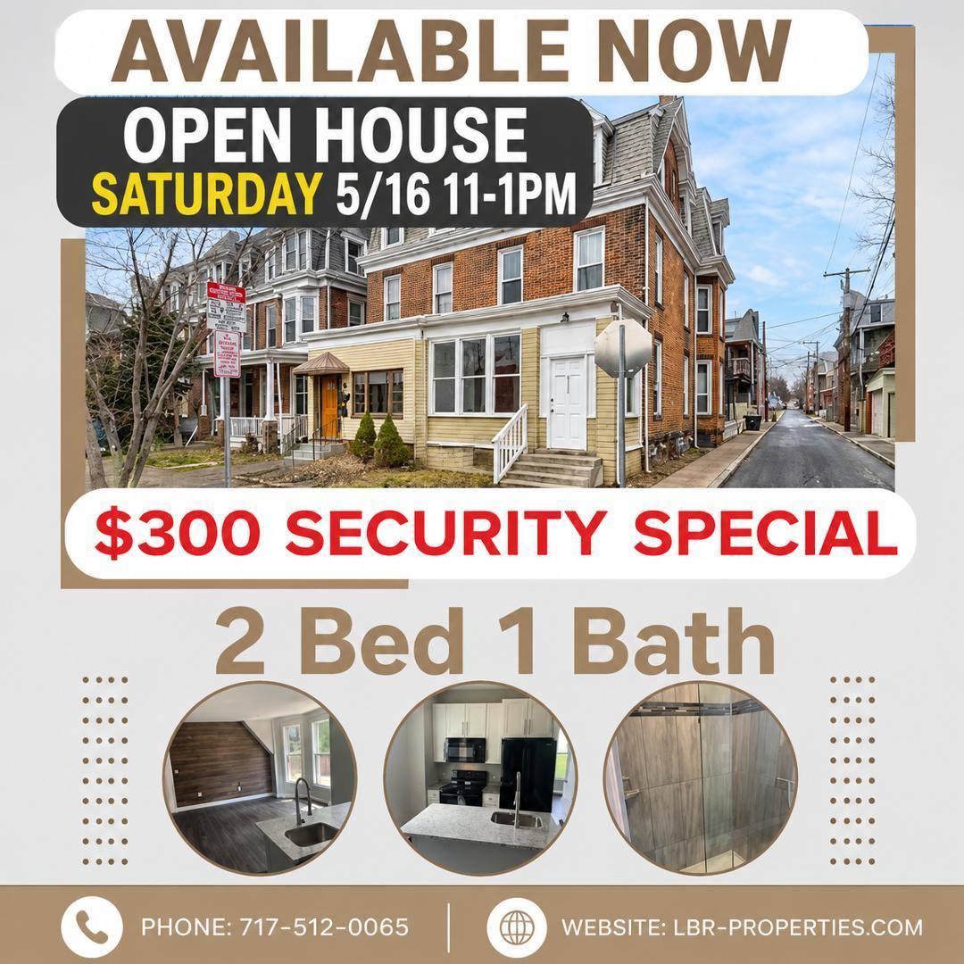 Apartment for rent at 1821 N 2nd St, Harrisburg, PA 17102