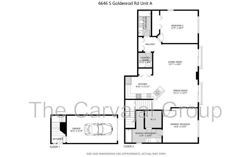 Townhouse for rent at 6646 S Goldenrod Rd #A, Orlando, FL 32822