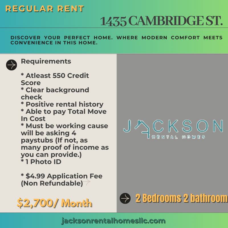 Apartment for rent at 1435 Cambridge St #1, Philadelphia, PA 19130