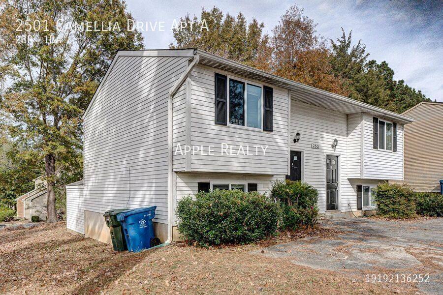 House for rent at 2501 Camellia Dr #A, Durham, NC 27705