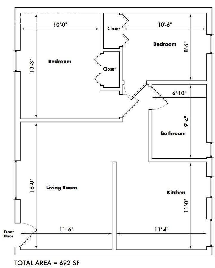 Apartment for rent at 82 Harvey Place, Ypsilanti, MI 48198