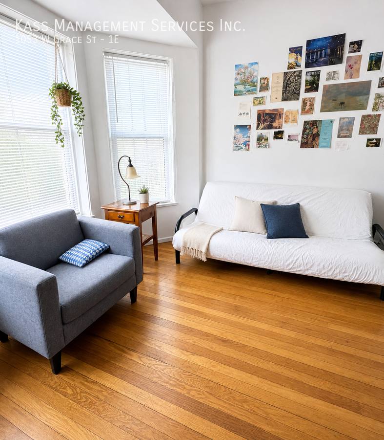 Apartment for rent at 1053 W Grace St #1E, Chicago, IL 60613