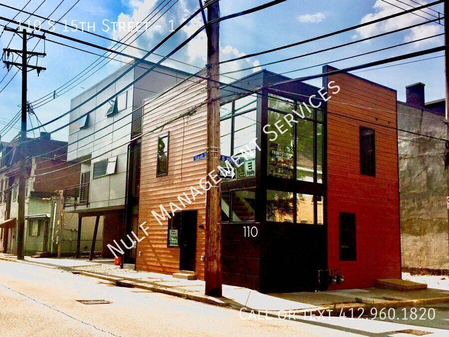 Apartment for rent at 110 S 15th St #1, Pittsburgh, PA 15203