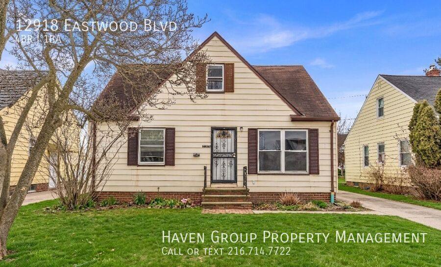 House for rent at 12918 Eastwood Blvd, Cleveland, OH 44125