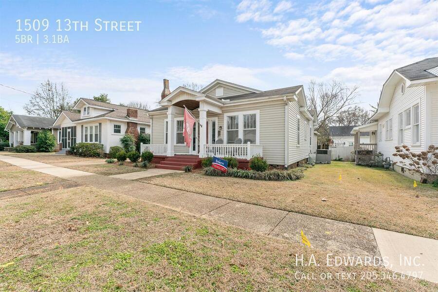 House for rent at 1509 13th St, Tuscaloosa, AL 35401