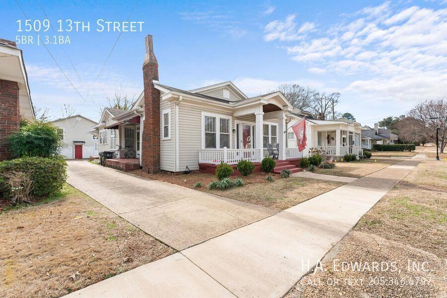 House for rent at 1509 13th St, Tuscaloosa, AL 35401