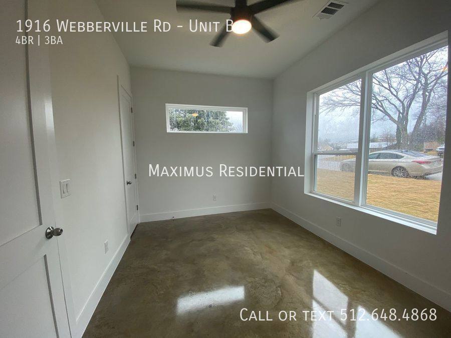 Apartment for rent at 1916 Webberville Rd #B, Austin, TX 78721