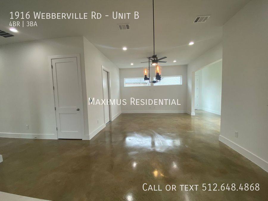 Apartment for rent at 1916 Webberville Rd #B, Austin, TX 78721
